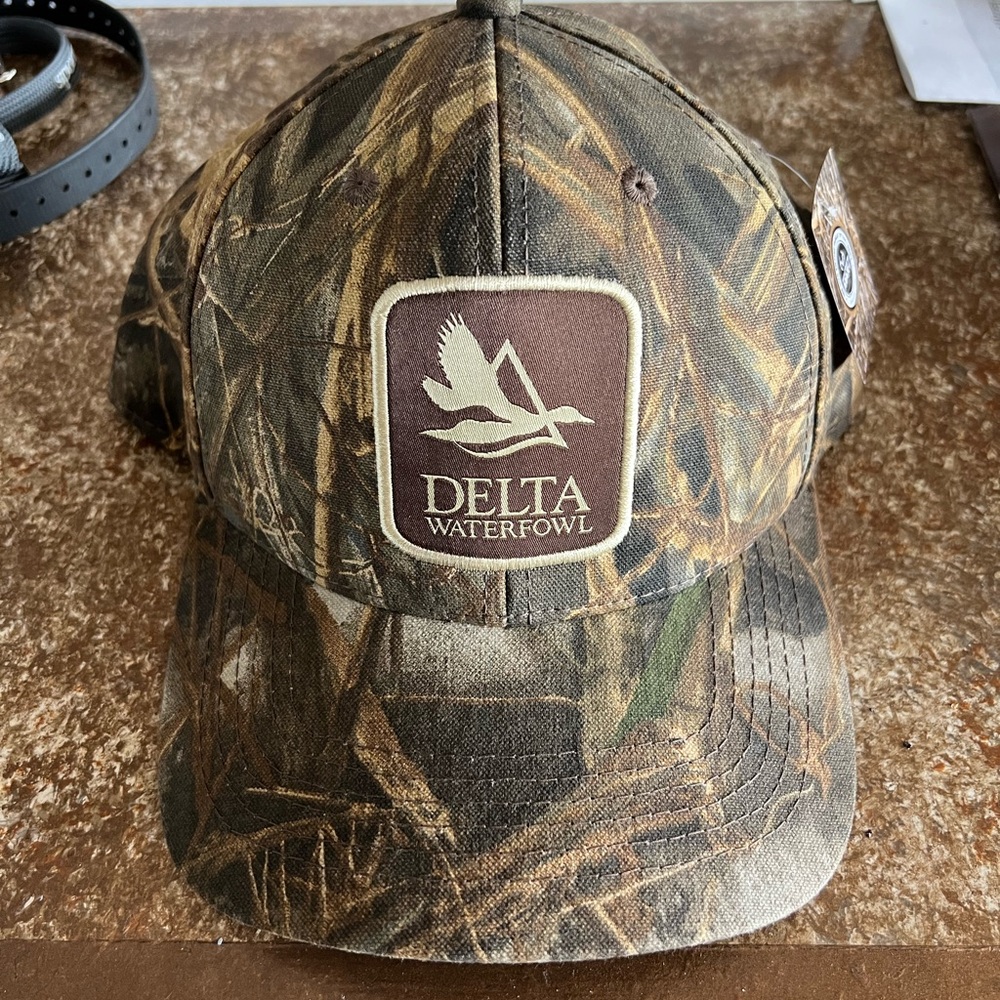 Delta Waterfowl Camouflage Cap